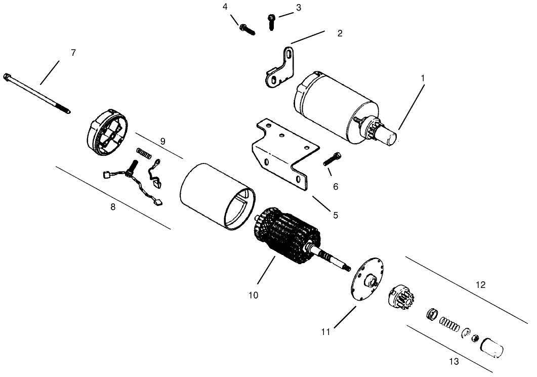 Starter Kohler Model Ms14s-Ts601559