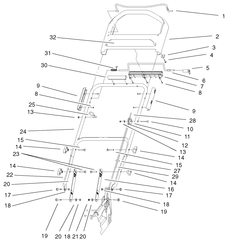 Handle and Control Assembly