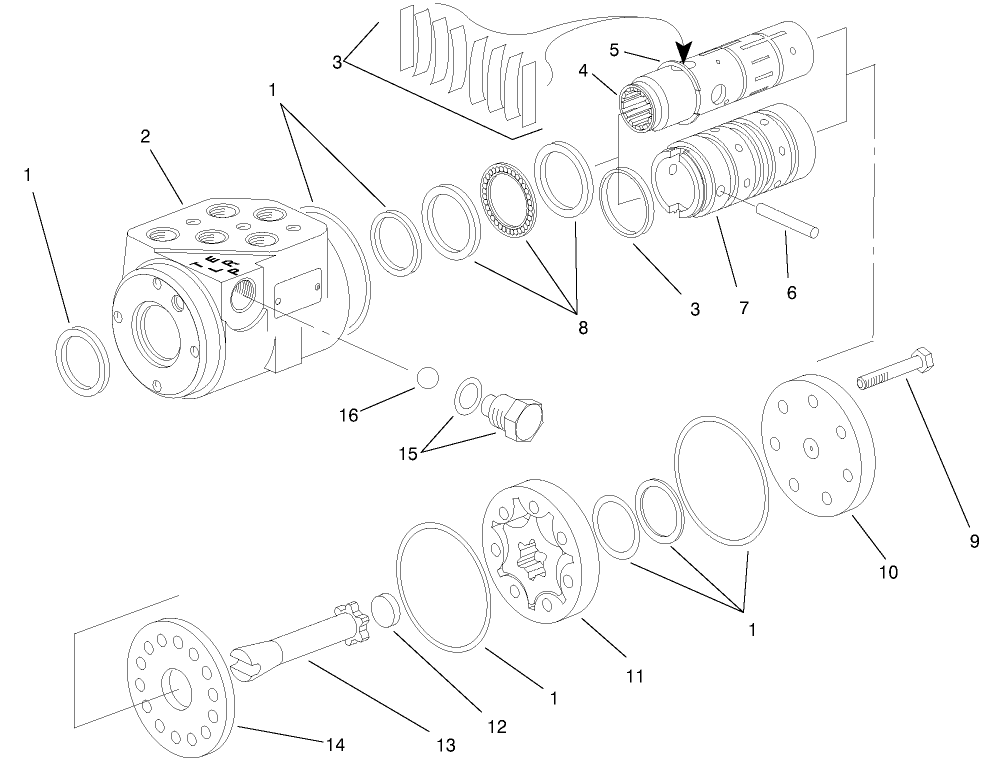 Steering Valve Assembly No. 99-8959
