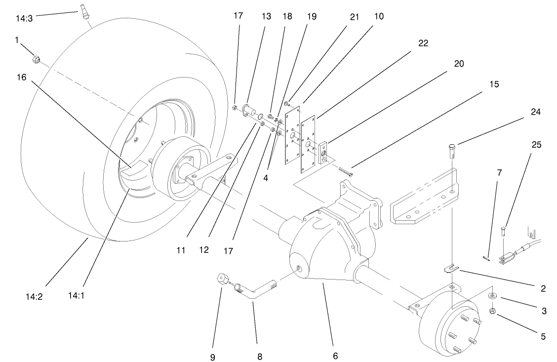 Front Axle Assembly