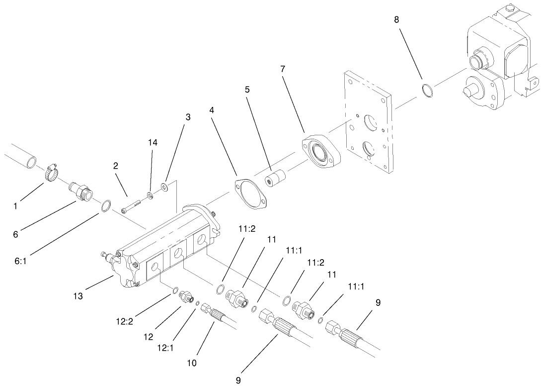 Gear Pump Installation Assembly