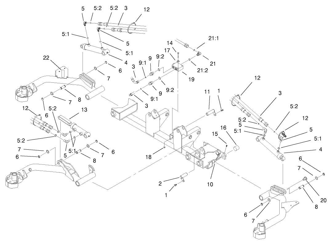 Front Lift Circuit Assembly