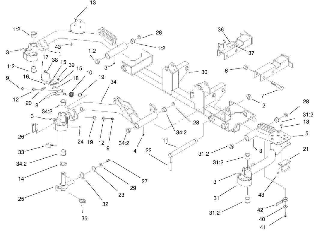 Front Lift Arm Assembly