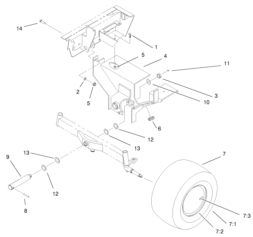 Rear Axle Support