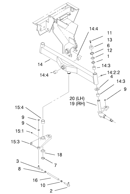 Rear Axle Assembly No. 18-4029-03