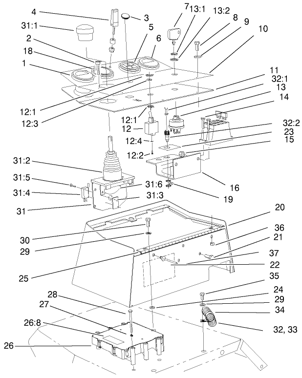Control Console Assembly