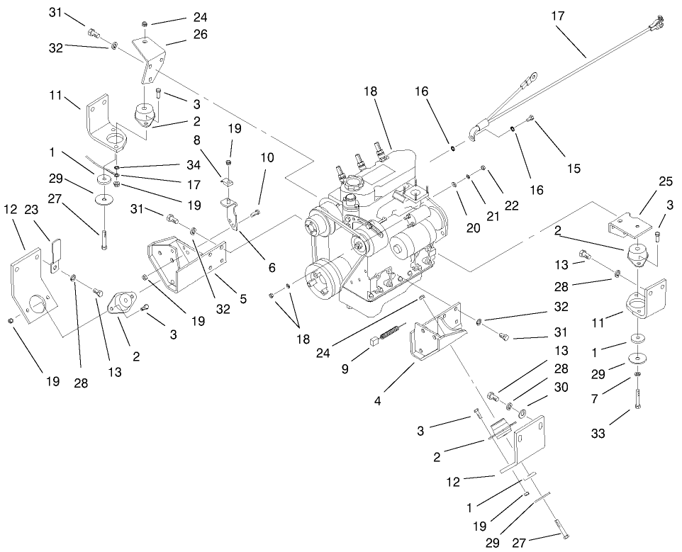 Engine Installation Assembly