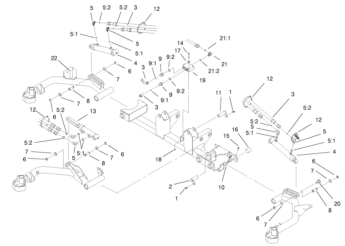Front Lift Circuit Assembly