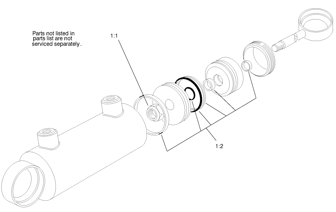 Hydraulic Cylinder No. 98-8163
