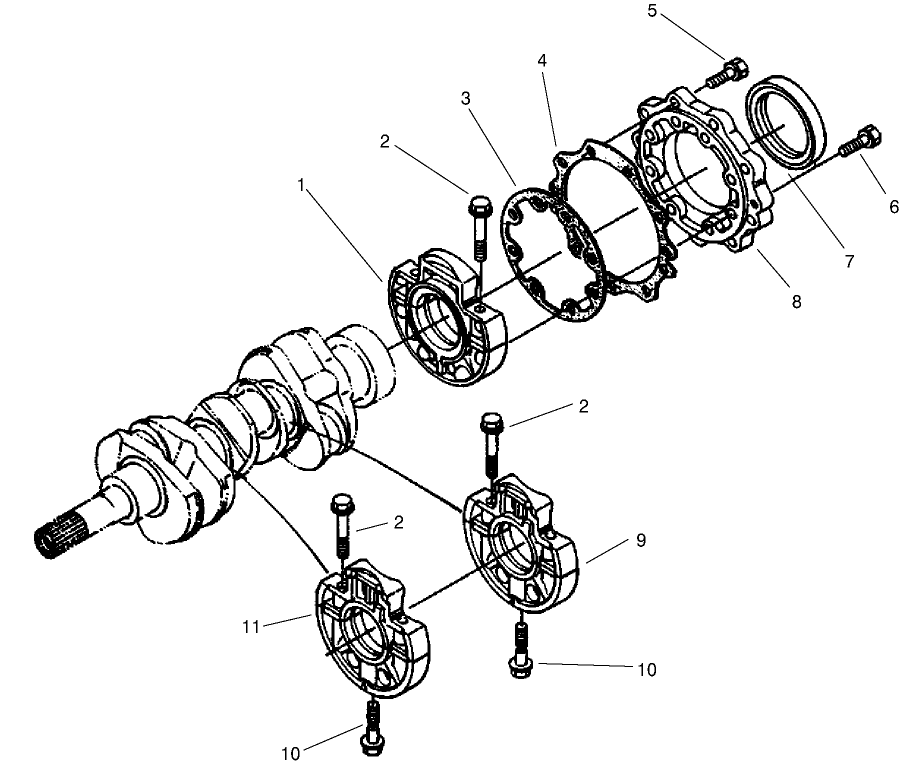 Main Bearing Case Assembly