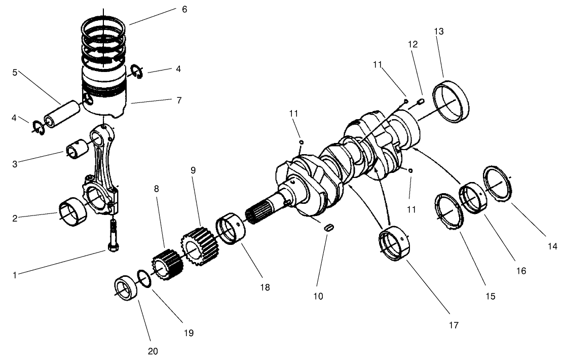 Piston & Crankshaft Assembly