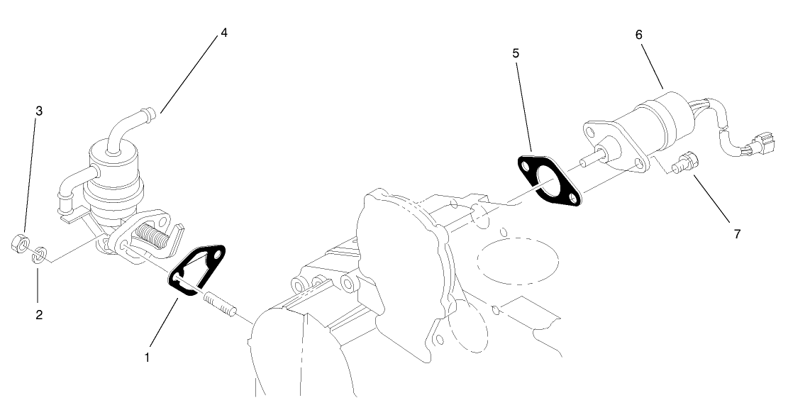 Stop Solenoid & Fuel Pump Assembly