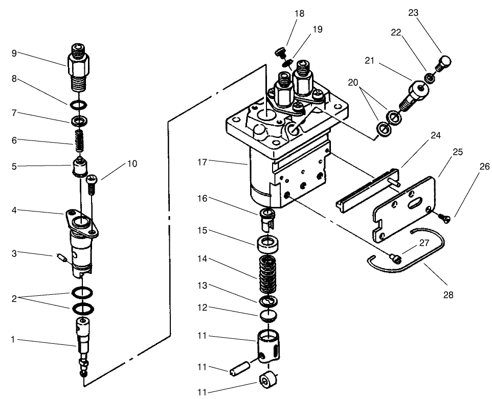 Injectino Pump Assembly No. 98-9643