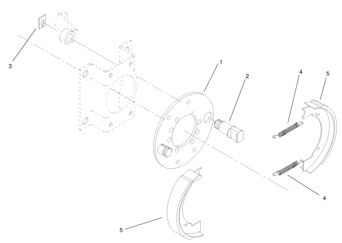 Brake Assembly No. 71-1500