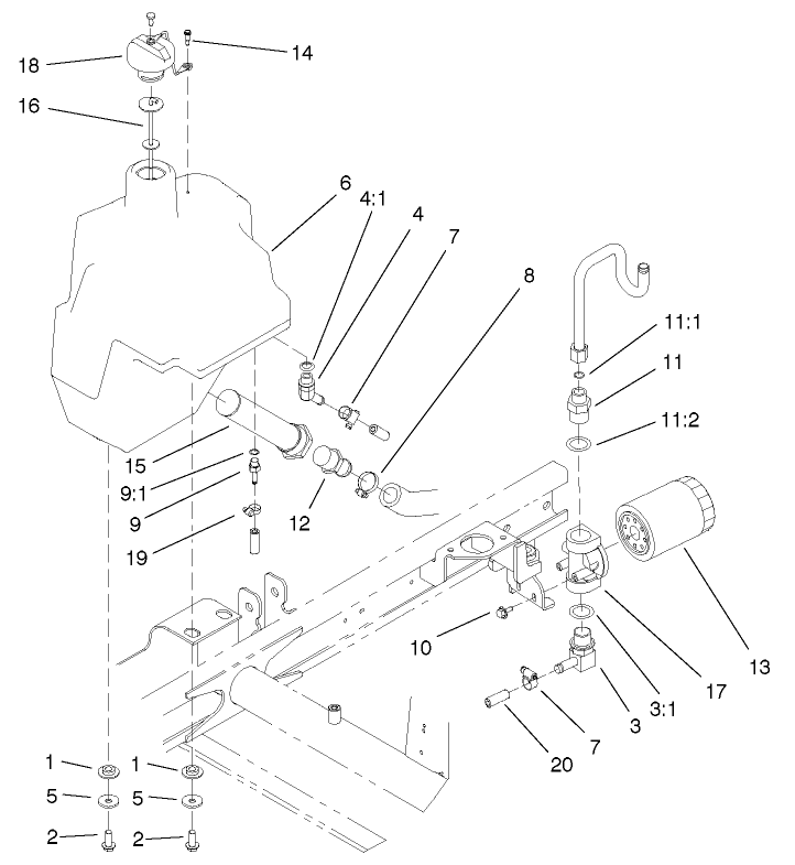 Hydraulic Tank Assembly
