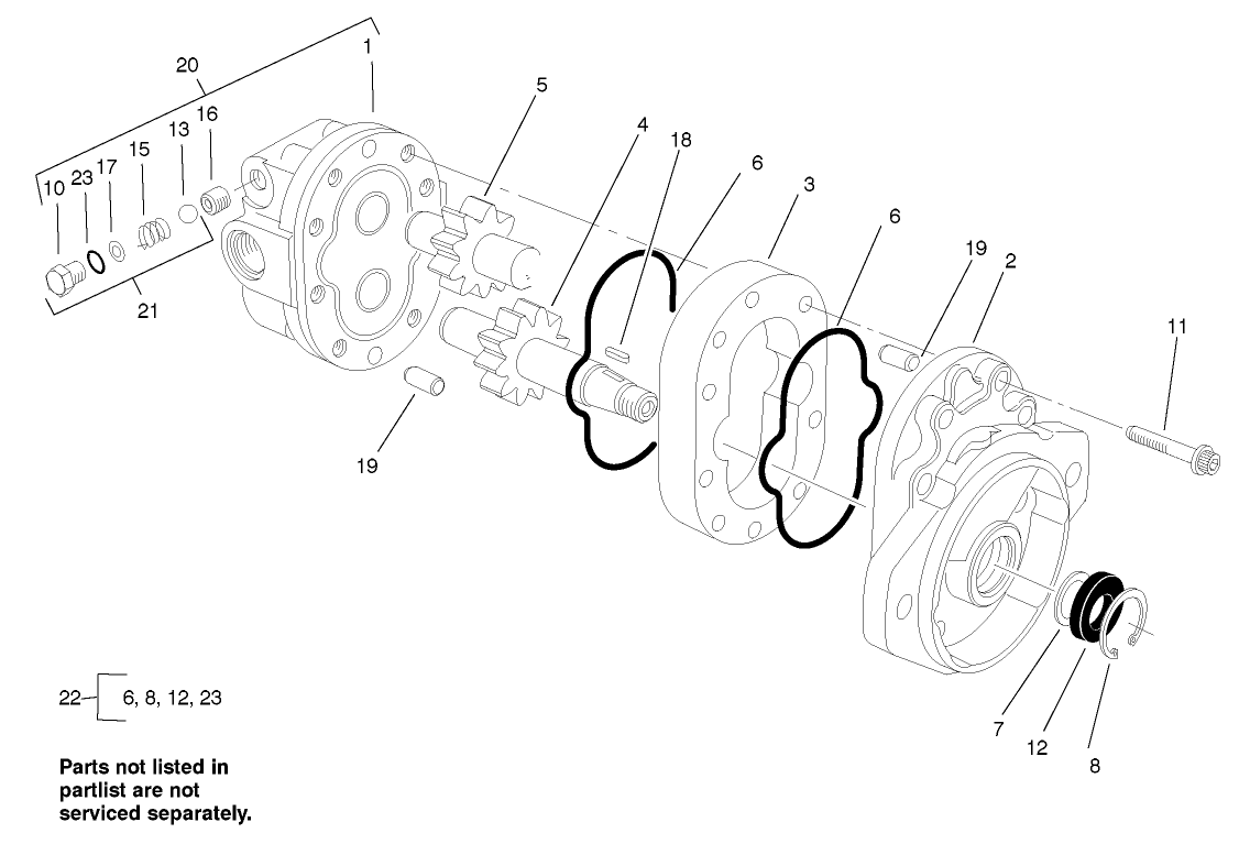 Motor Gear Assembly No. 99-3627