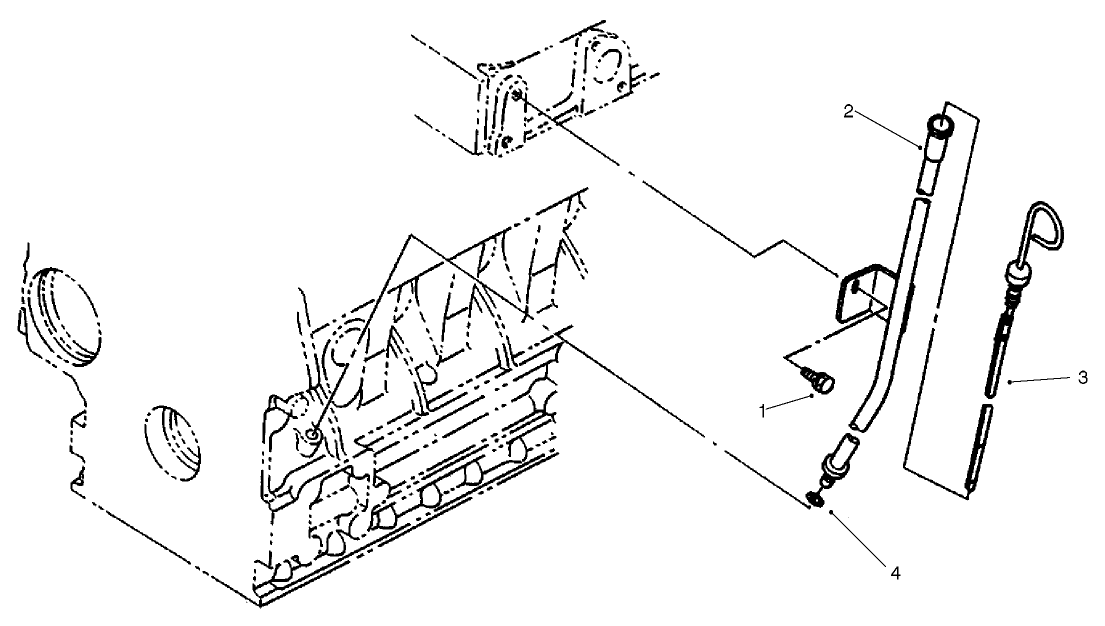Dipstick And Guide Assembly