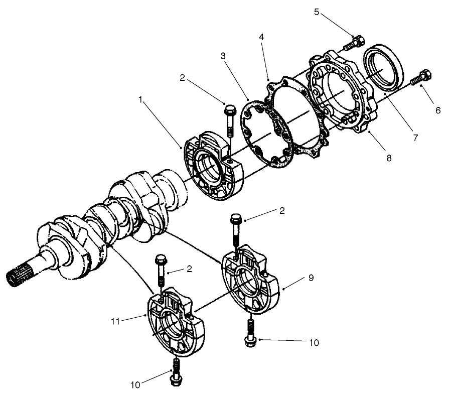 Main Bearing Case Assembly