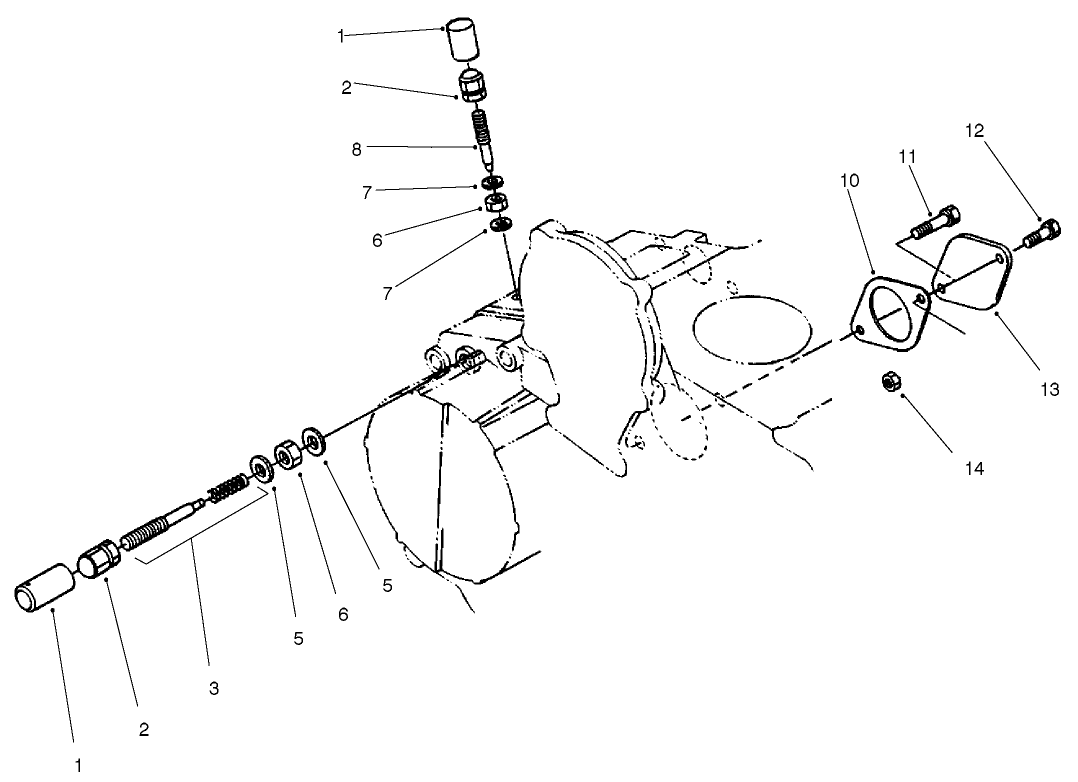 Engine Stop Lever Assembly