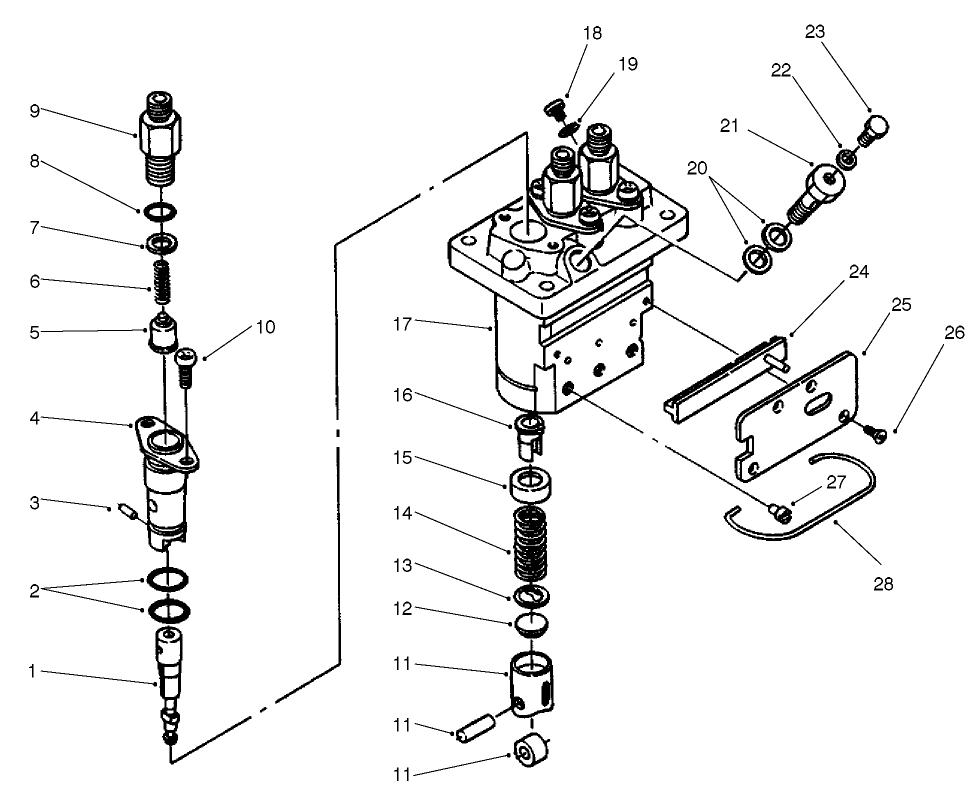 Injection Pump Assembly (continued)