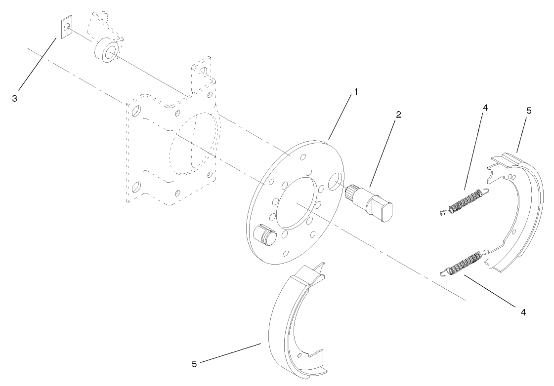 Brake Assembly No. 71-1500