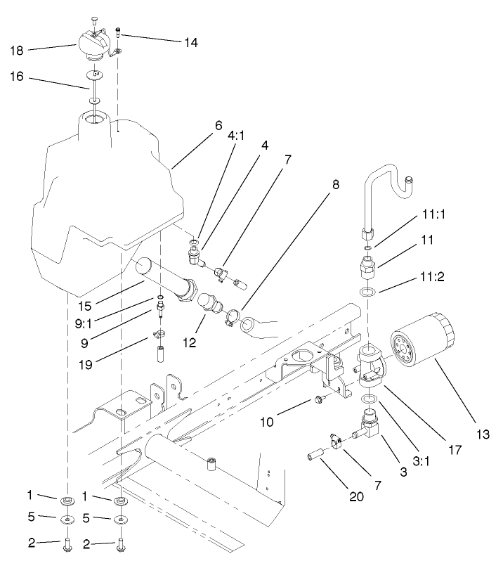 Hydraulic Tank Assembly