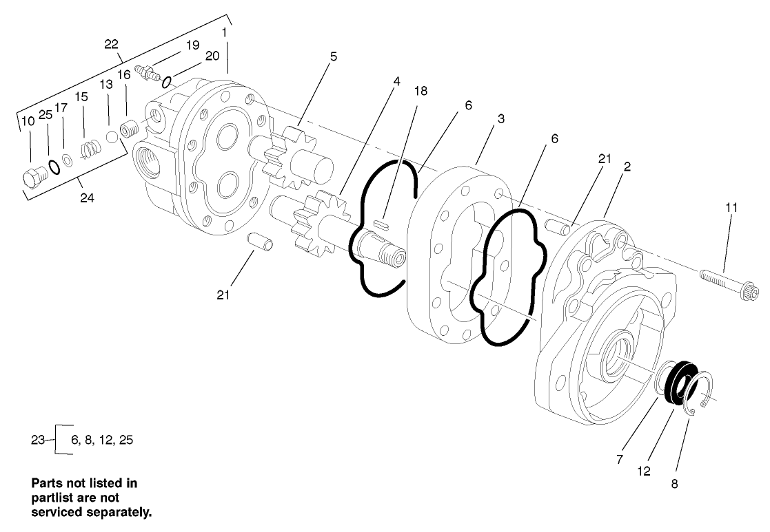 Motor Gear Assembly No. 99-3627