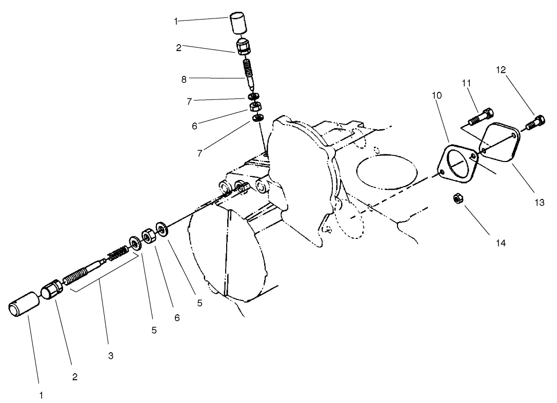 Engine Stop Lever Assembly