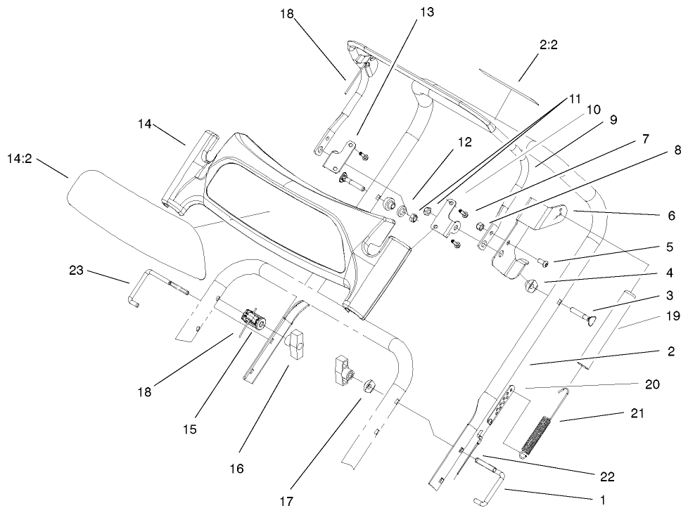 Upper Handle Assembly