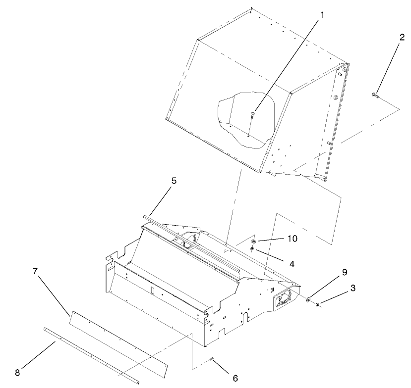Hopper Mounting Assembly