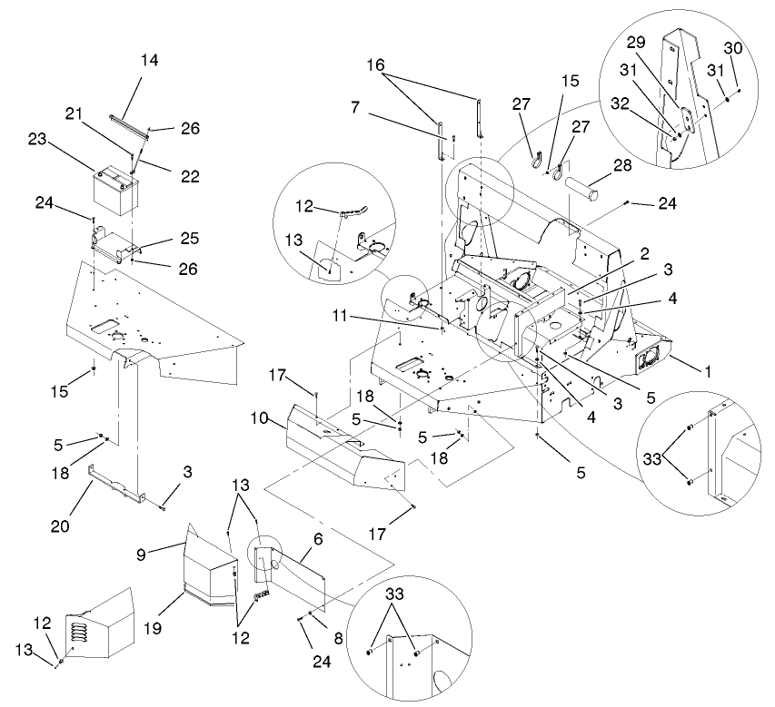 Main Frame Assembly