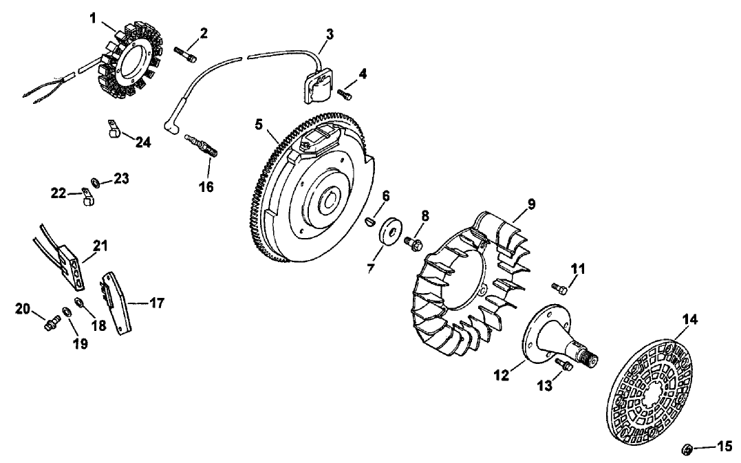 Ignition And Electrical Assembly  Kohler Ch18S PS-62595