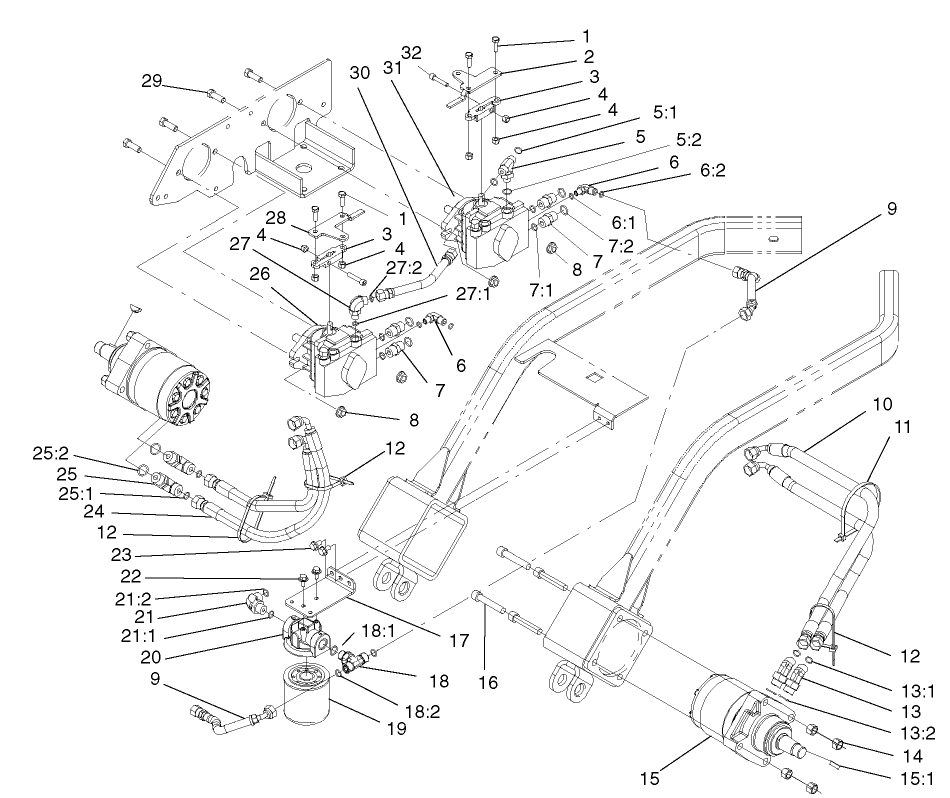 Front Hydraulic Assembly