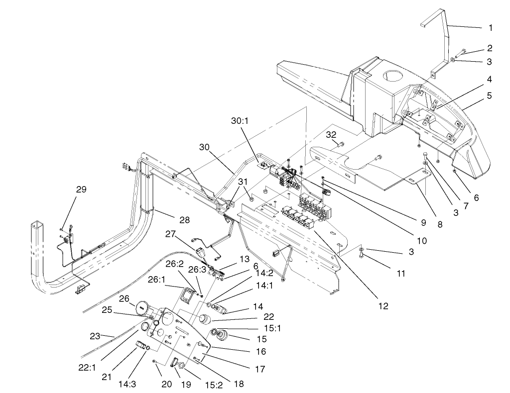 Front Electrical Assembly