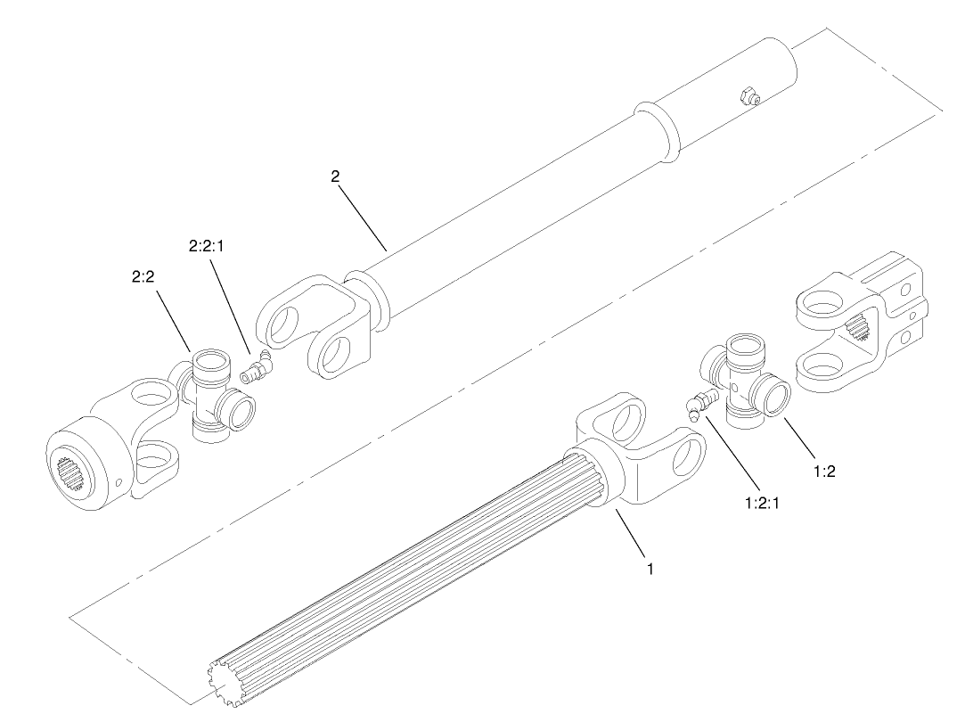 Drive Shaft Assembly No. 94-4722