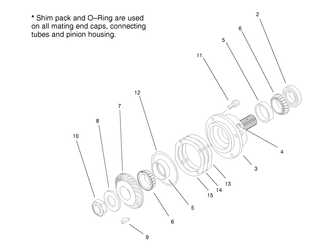 Pinion Assembly No. 100-7755