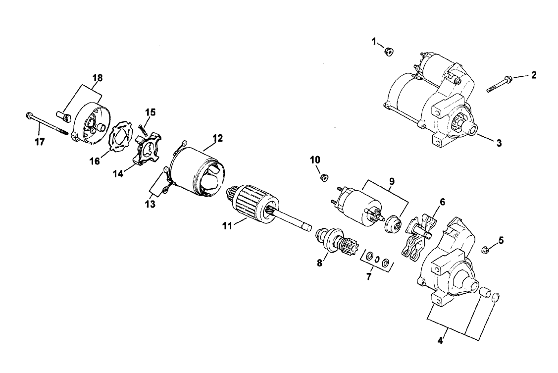 Starting System (kohler Ch20s Ps64644)