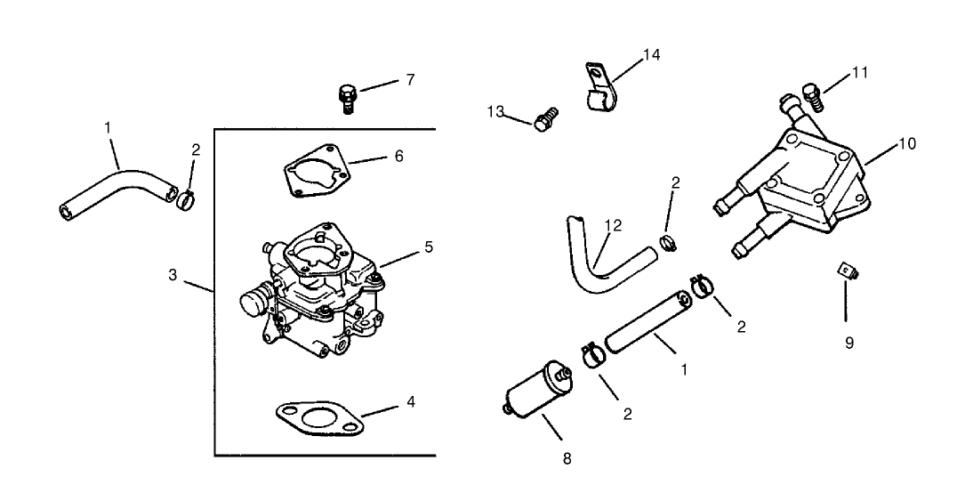 Fuel System (kohler Ch20s Ps64644)