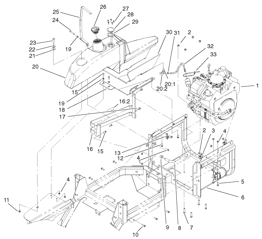 Engine And Fuel Assembly