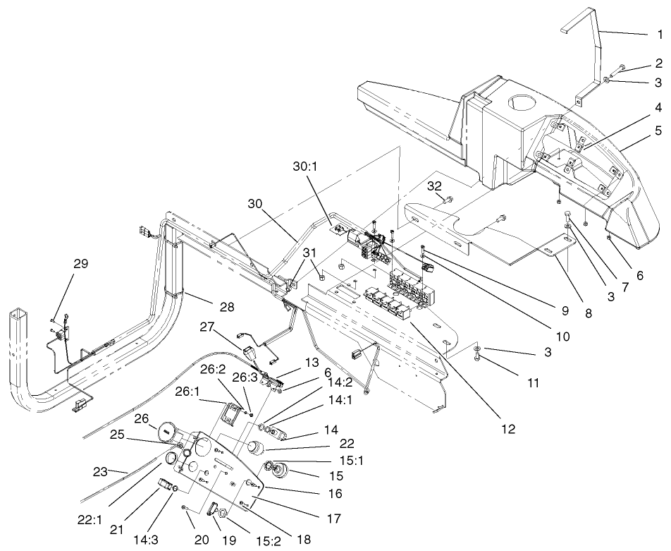 Front Electrical Assembly