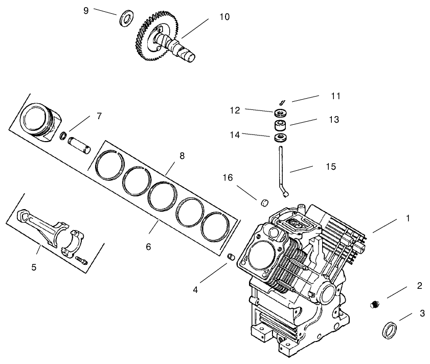 Crankcase (kohler Ch25s Ps68656)