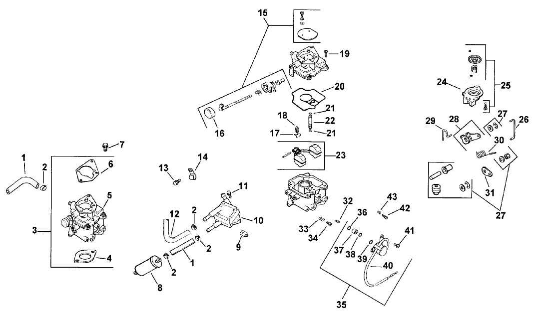 Fuel System (kohler Ch25s Ps68656)
