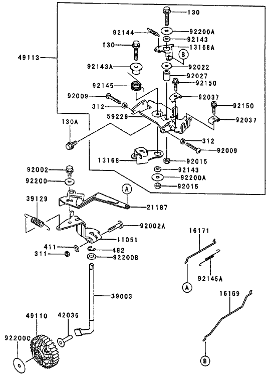 Control Equipment (kawasaki Fd750d-As03)
