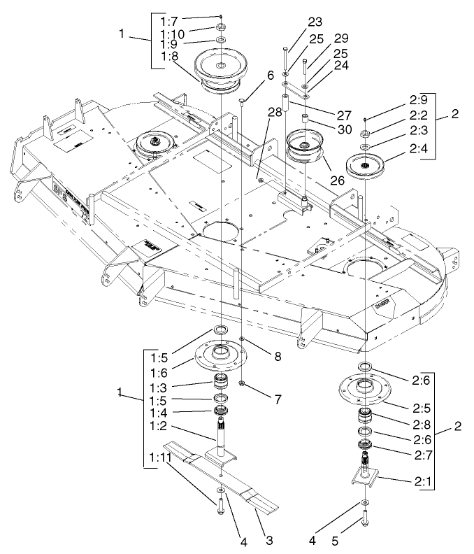 Spindle And Pulley Assembly