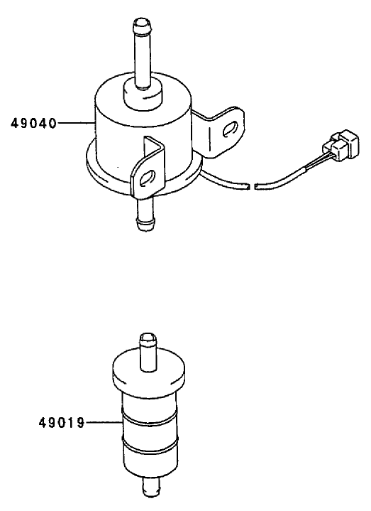 Fuel-Tank/fuel-Valve (kawasaki Fd750d-As03)