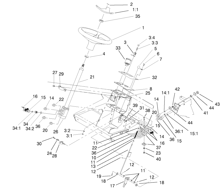 Steering Tower Assembly