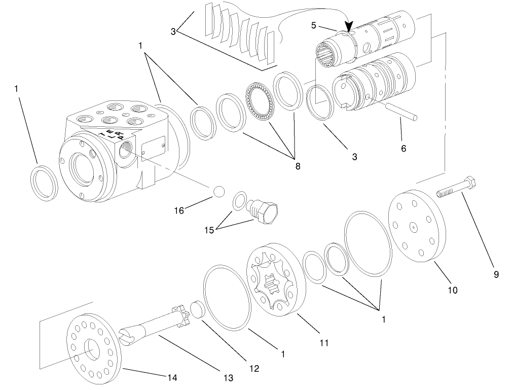 Steering Valve Assembly No. 99-8959