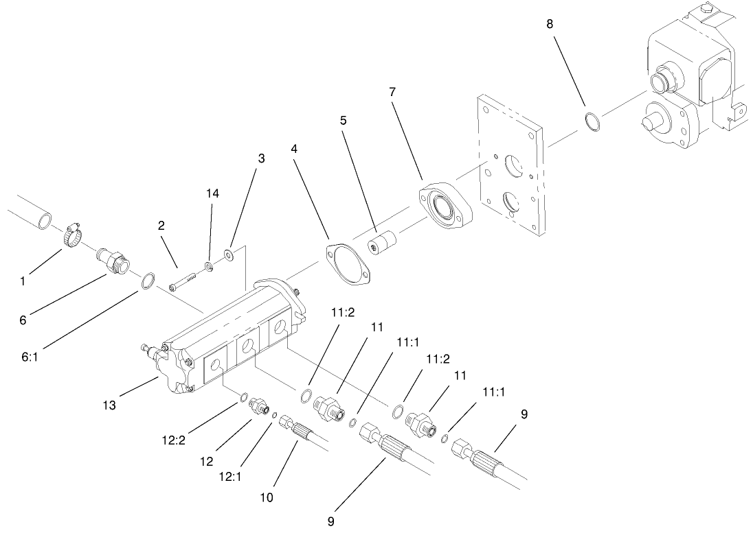 Gear Pump Installation Assembly