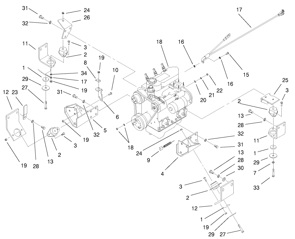 Engine Installation Assembly