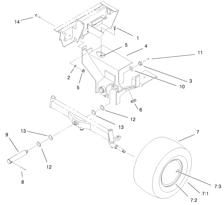 Rear Axle Support